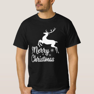 Camiseta Feliz Natal Reindeer Xmas Matando Famílias