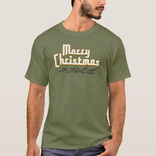 Camiseta Feliz Natal Retro 80’s