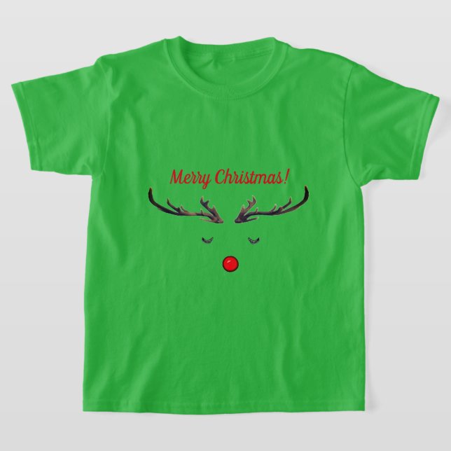 Camiseta Feliz Natal Rudolph 2 T-Shirt (Postura )