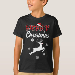 Camiseta Feliz Natal Rudolph Reindeer Xmas
