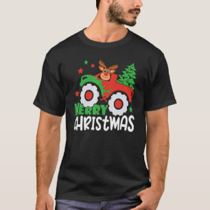 Camiseta Feliz Natal Ruphdol Reindeer Monster Truth