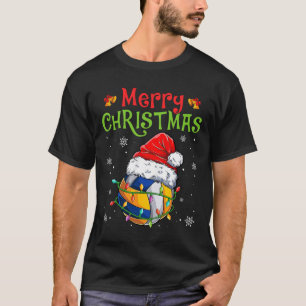 Camiseta Feliz Natal Santa Hat Xmas Li