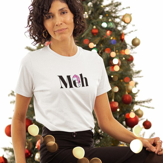 Camiseta Feliz Natal Sarcástico (Criador carregado)