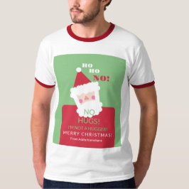 Camiseta Feliz Natal Sem Abraços Suor Feio