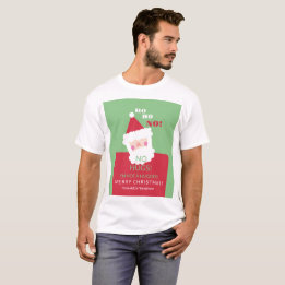 Camiseta Feliz Natal Sem Abraços Suor Feio