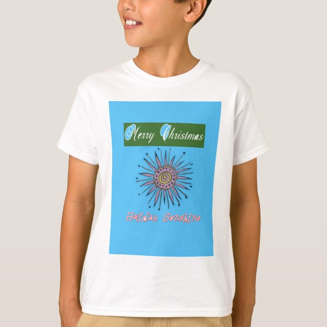 Camiseta Feliz Natal Sunshine Holiday.png (Frente)
