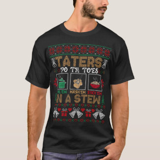Camiseta Feliz Natal Taternizadores Batatas Frio Natal