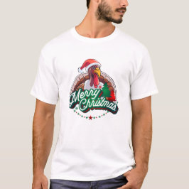 Camiseta Feliz Natal Turco T-Shirt