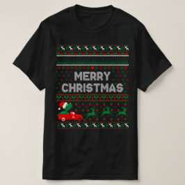 Camiseta feliz Natal Ugly Christmas Sweater