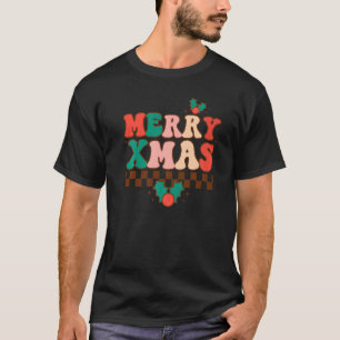 Camiseta Feliz Natal Vibrações Divertidas Família Papai Noe