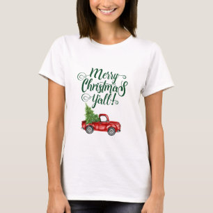 Camiseta Feliz Natal Vintage Caminhão de Natal WG