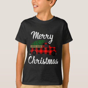 Camiseta Feliz Natal Vintage Fazenda Truck