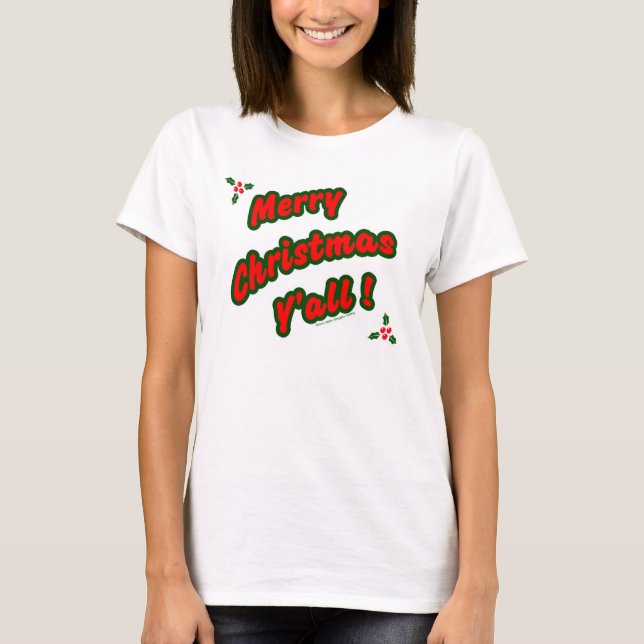 Camiseta Feliz Natal você (Frente)