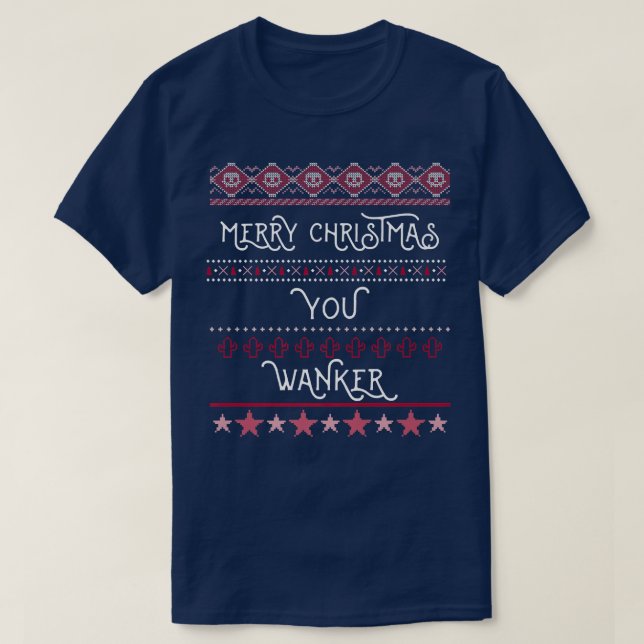 Camiseta Feliz Natal, Você Quer Ofensivo Xmas Ho (Frente do Design)