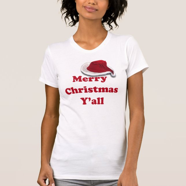 Camiseta Feliz Natal você t-shirt (Frente)