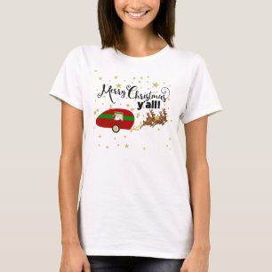 Camiseta Feliz Natal você tipografia & ardósia do papai