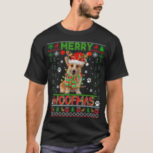 Camiseta Feliz Natal Woater Papais noeis-leopardo Reindee