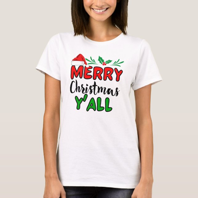 Camiseta Feliz Natal Y (Frente)