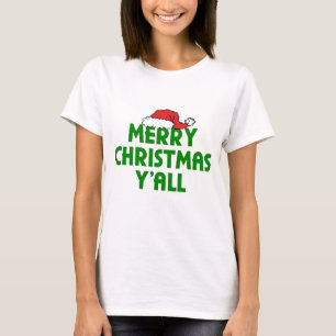 Camiseta Feliz Natal Yall