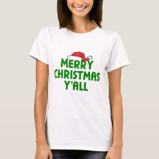 Camiseta Feliz Natal Yall