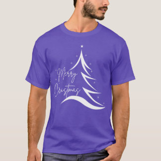 Camiseta Feliz NatalAmigos da design de árvore de Natal