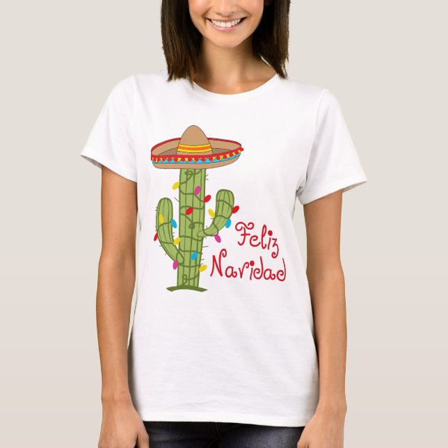 Camiseta Feliz Navidad (Frente)