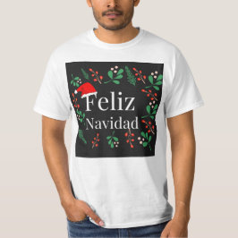 CAMISETA FELIZ NAVIDAD