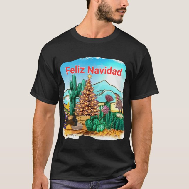 Camiseta Feliz Navidad (Frente)