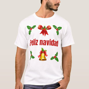Camiseta Feliz navidad - mascote
