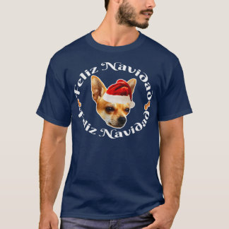 Camiseta Feliz Navidad Ugly Christmas Sweater Chihuahua San