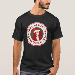 Camiseta FELIZ NEWTONMAS Isaac Newton