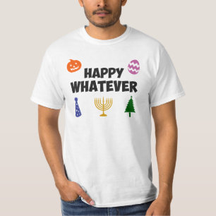 Camiseta Feliz o que feriado