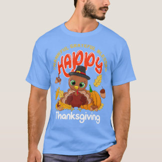 Camiseta Feliz Obrigados Felizes, Feliz e Abençoada Turquia