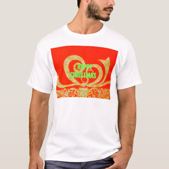 Camiseta Feliz Ouro de Natal Red Snowflex.jpg (Frente)