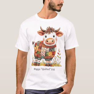 Camiseta Feliz Outono "Colchado"