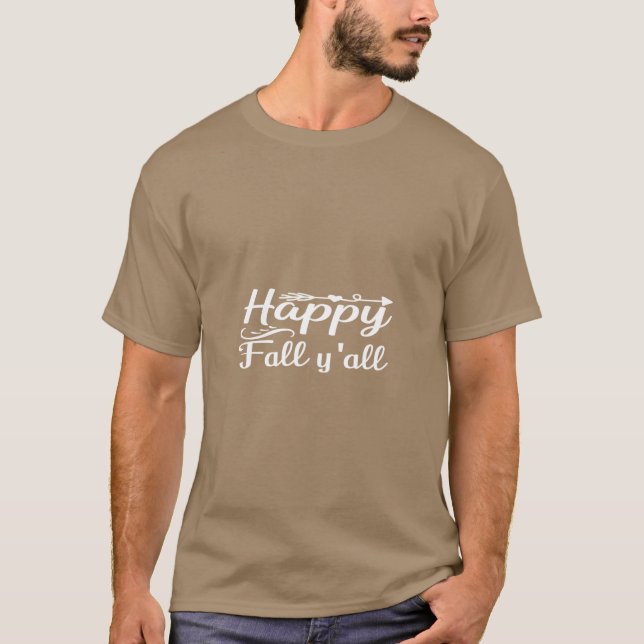 Camiseta Feliz outono para todos 1 (Frente)