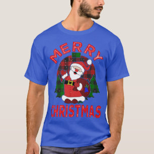 Camiseta Feliz Pai Natal Rindo Papais noeis Feliz Natal 20