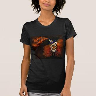 Camiseta Feliz Palhaço Assustador do Halloween