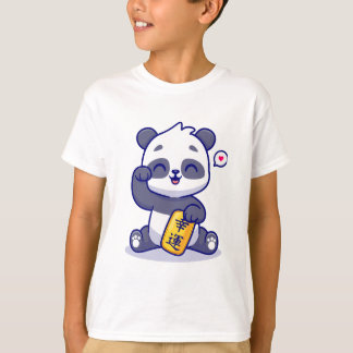 Camiseta feliz Panda