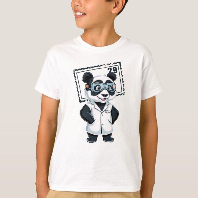 Camiseta Feliz Panda – Animal Fofo e Alegre (Frente)