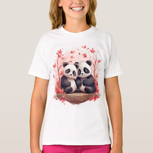 Camiseta Feliz Panda Junto