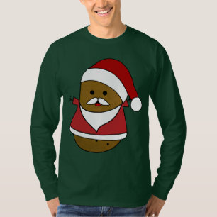 Camiseta Feliz Papai noel de Natal Batata