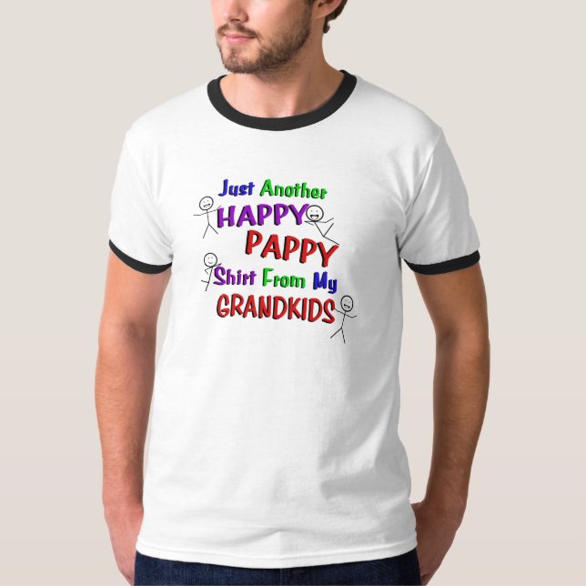 Camiseta Feliz Pappy (Frente)