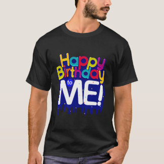 Camiseta Feliz Para Mim Py Colorida