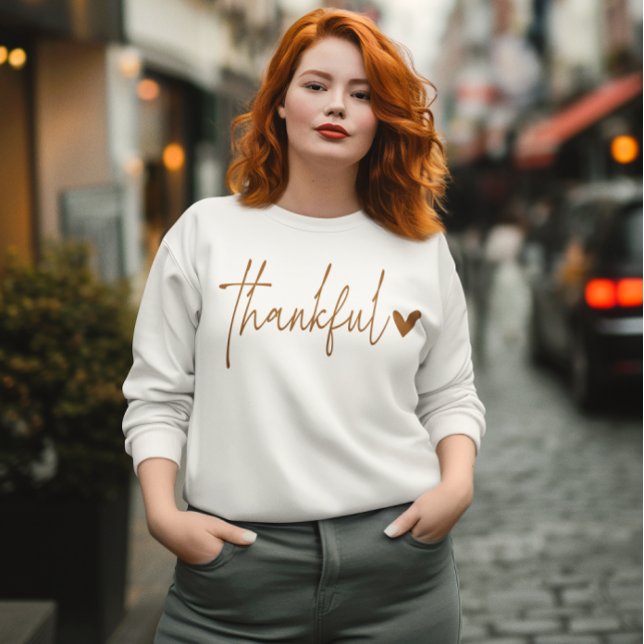 Camiseta feliz para mulheres, camisa de Ação de Gr (Christmas gift, Thanksgiving sweater, fall fashion, autumn fashion, women’s sweatshirt, Christmas )