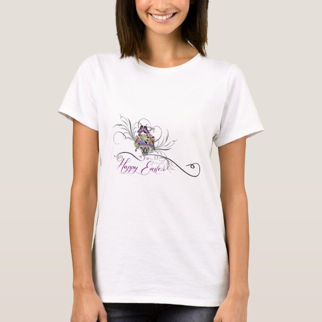 Camiseta Feliz Páscoa (Frente)