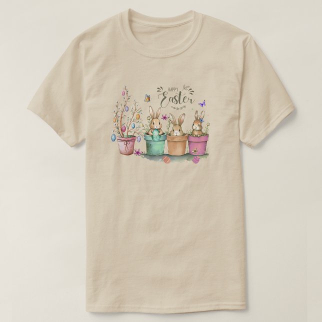 Camiseta Feliz Páscoa (Frente do Design)