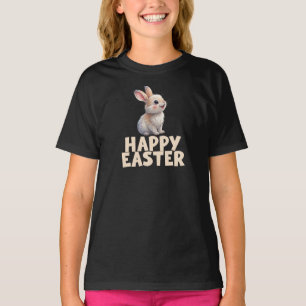 Camiseta Feliz Páscoa, Coelhinho Fofo