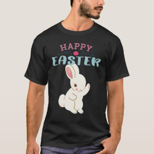 Camiseta Feliz Páscoa com coelho doce 6