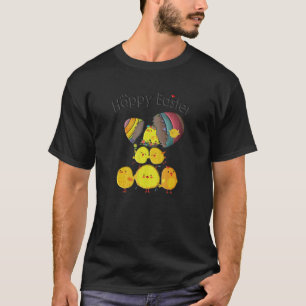 Camiseta Feliz Páscoa Frango Mulheres Homens Crianças Pásco